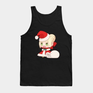 CUTE CHIBI SANTA SABER NERO from FATE GRAND ORDER Tank Top